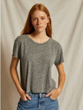 Heather Grey Harley Crewneck Tee - HARHG