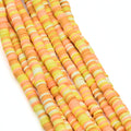 Heishi Polymer Clay Round Beads 6x1mm (3,100pcs/160Inch) - Mixed