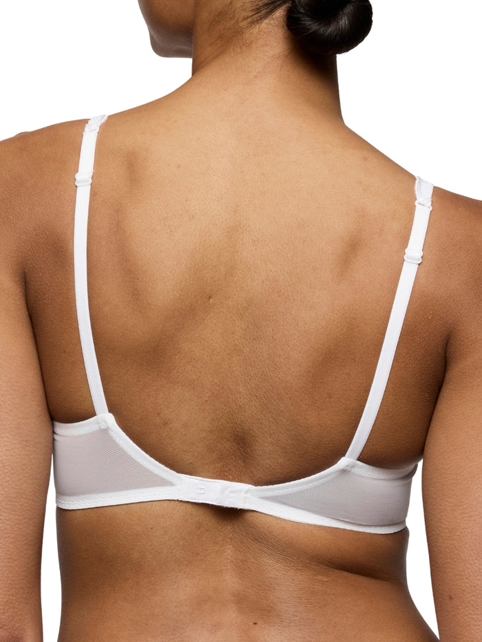 Heleen Padded Heartshape Bra - White