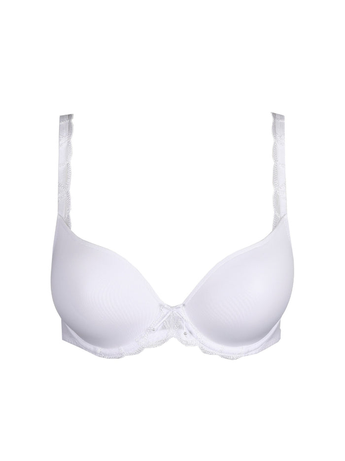 Heleen Padded Heartshape Bra - White