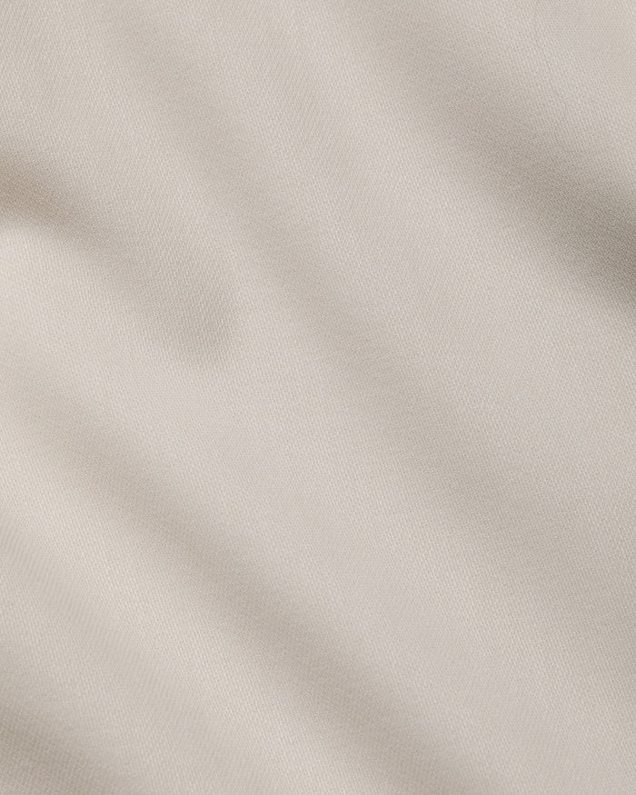 high twist gabardine three tuck shorts