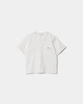 high twist jersey regular-fit metallic embroidery Tshirts