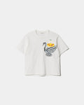 high twist jersey regular-fit Peach Melbaprint T-shirts