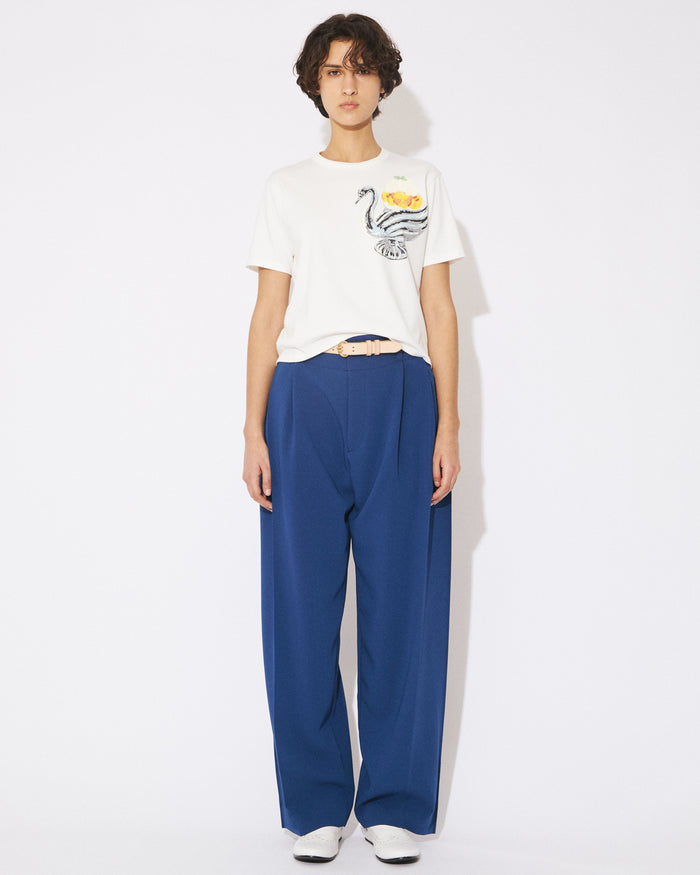 high twist jersey regular-fit Peach Melbaprint T-shirts