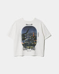hightwist jersey regular-fit TOKYO⇔PARIS print T-shirts