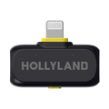 Hollyland LARK A1 Wireless Plug-In Receiver with Lightning Connector for iOS Devices (Space Gray, 2.4 GHz)