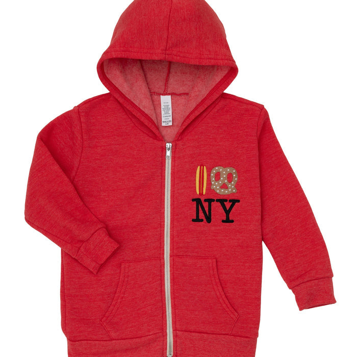 Hot Dog Pretzel NY Hoodie