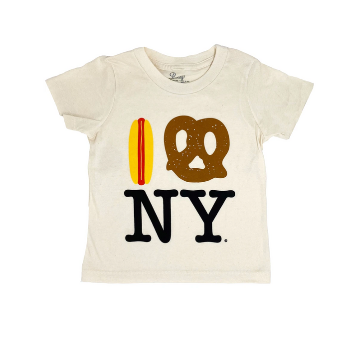 Hot Dog Pretzel NY Organic Tee