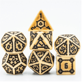 Huge Parchment Castle RPG Dice Set