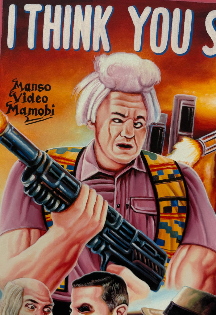 I Think You Should Leave - Archival Giclée Print from Static Medium by Heavy J (Artist’s Proof)