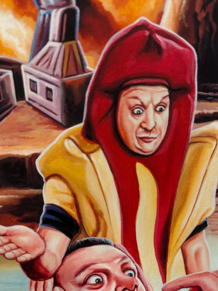 I Think You Should Leave - Archival Giclée Print from Static Medium by Heavy J (Artist’s Proof)