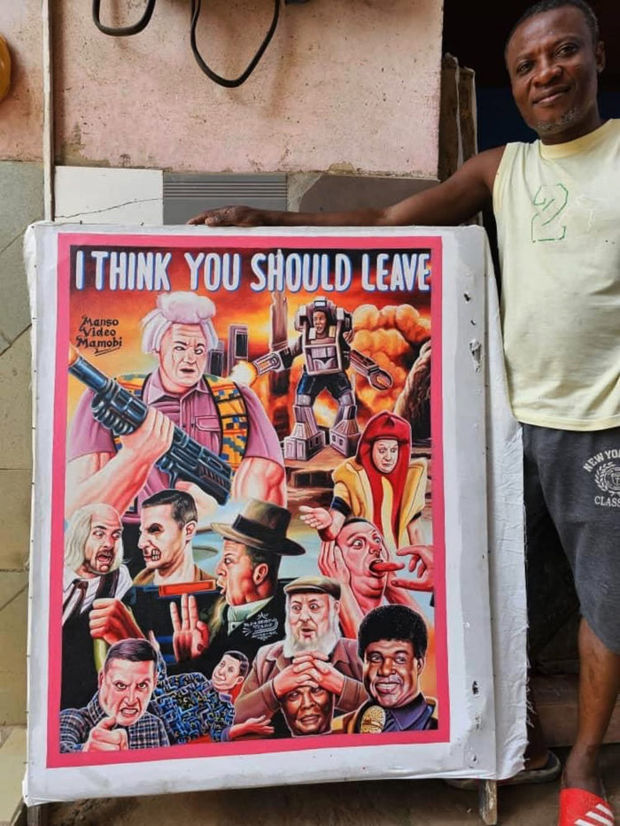 I THINK YOU SHOULD LEAVE (High Quality Print) - Heavy J