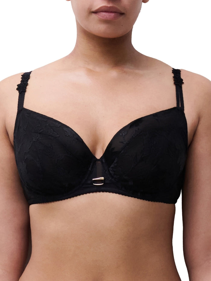 Idyll Covering Full Cup Bra - Black