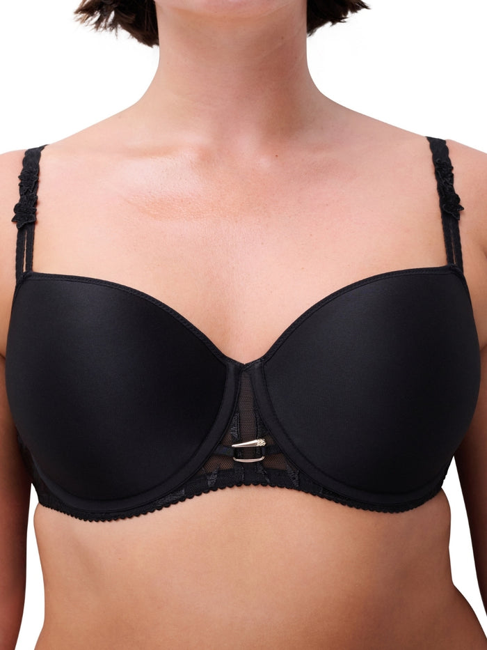Idyll Memory Foam T-Shirt Bra - Black