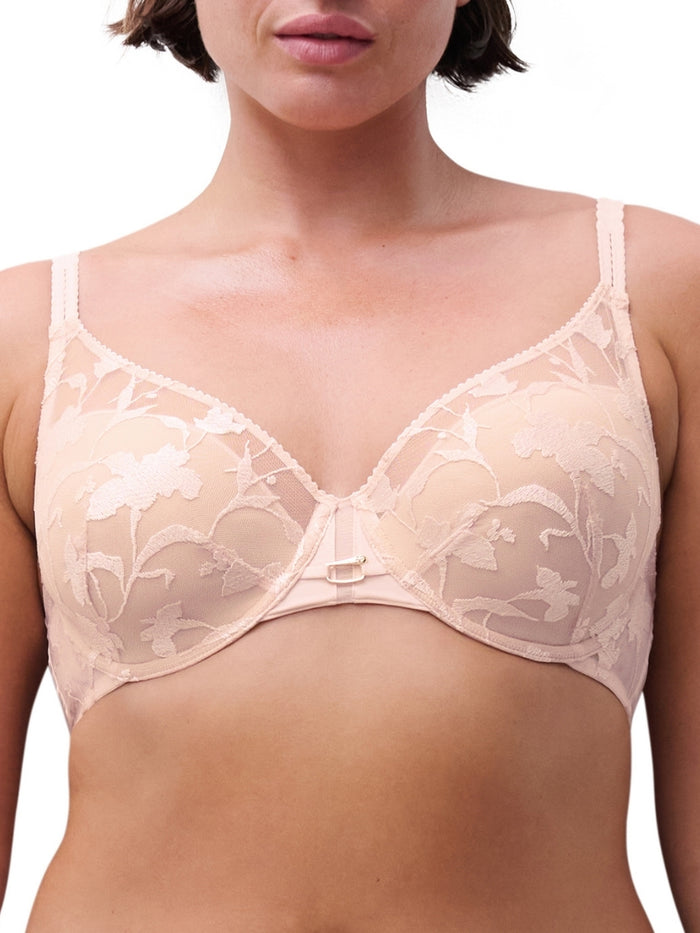 Idyll Plunge Spacer Bra - Taffeta Pink