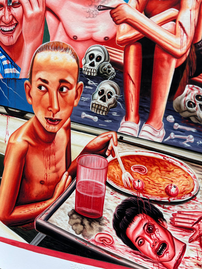Gummo - Limited Edition Archival Giclée Print from Static Medium by Salvation
