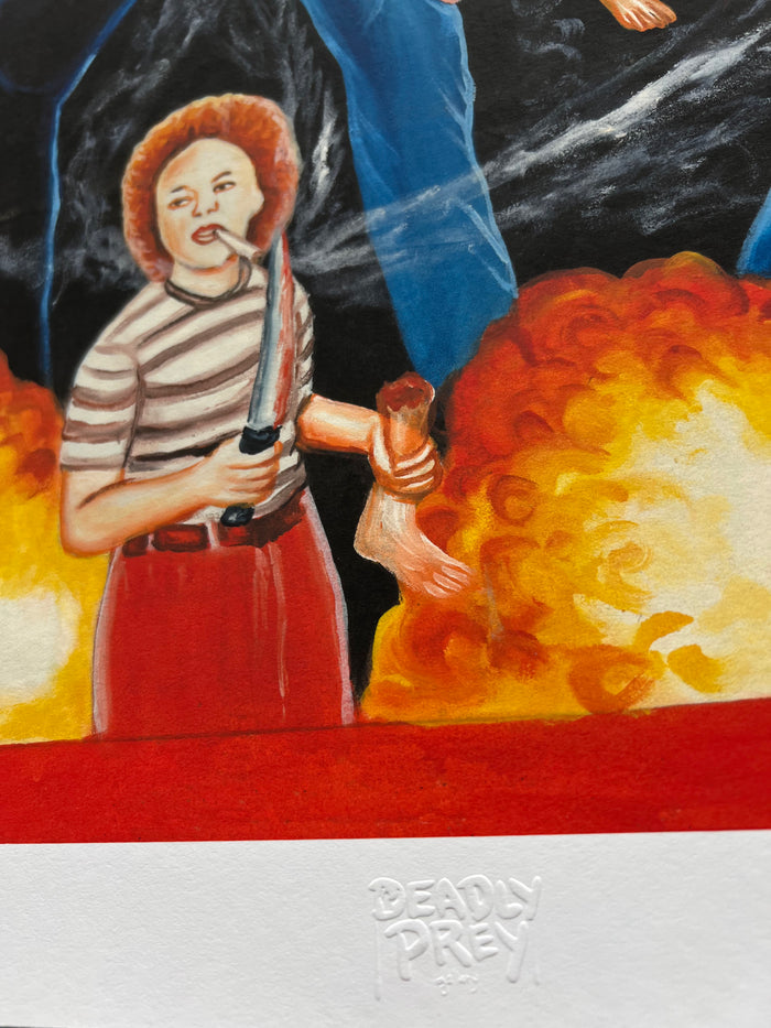 Dazed and Confused - Limited Edition Archival Giclée Print from Static Medium by Leonardo