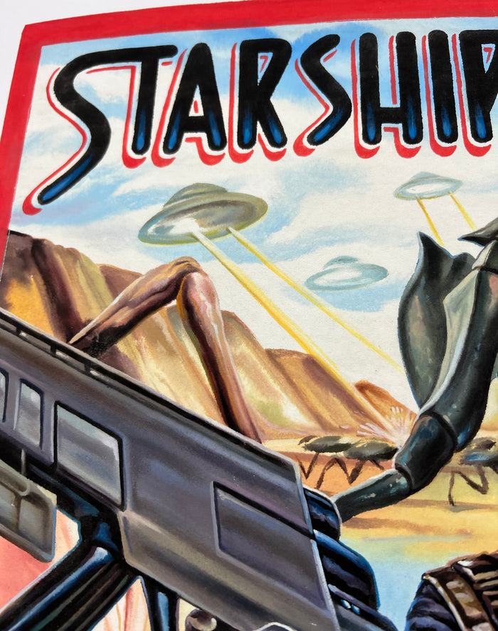 Starship Troopers - Limited Edition Archival Giclée Print from Static Medium by C.A. Wisely