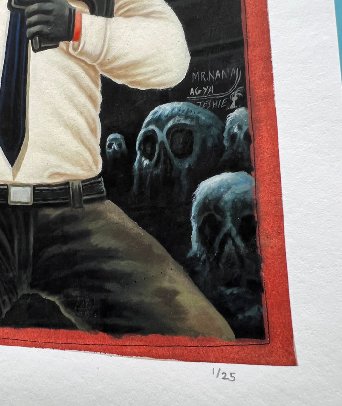Being John Malkovich - Limited Edition Archival Giclée Print from Static Medium by Mr. Nana Agyq