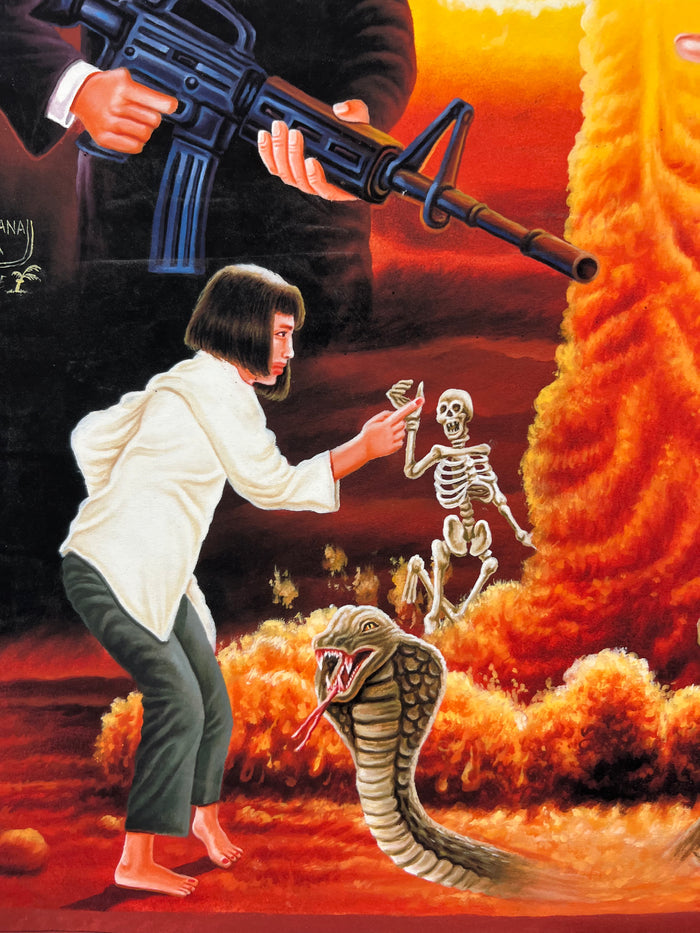 Pulp Fiction - Limited Edition Archival Giclée Print from Static Medium by Mr. Nana Agyq