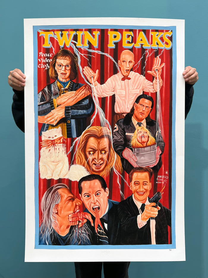 Twin Peaks Day - Limited Edition Archival Giclée Print Set by Mr. Nana Agyq (Part 1) & Magasco