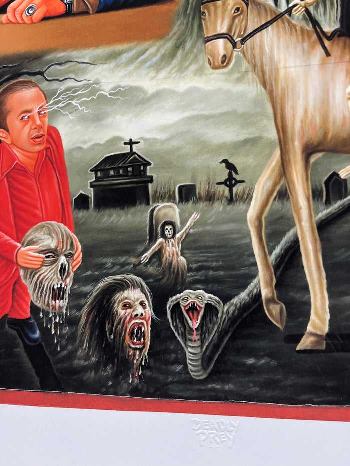 Twin Peaks - Limited Edition Archival Giclée Print from Static Medium by Mr. Nana Agyq - Part 1