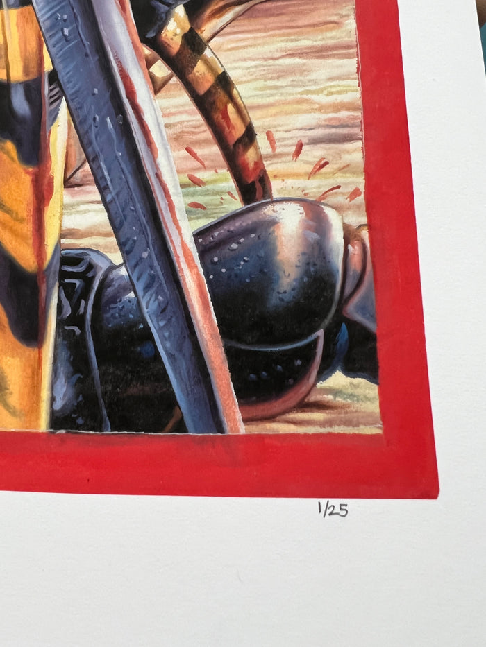 Starship Troopers - Limited Edition Archival Giclée Print from Static Medium by C.A. Wisely