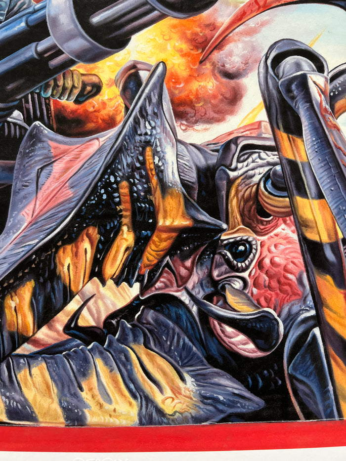 Starship Troopers - Limited Edition Archival Giclée Print from Static Medium by C.A. Wisely