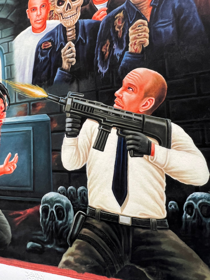 Being John Malkovich - Limited Edition Archival Giclée Print from Static Medium by Mr. Nana Agyq