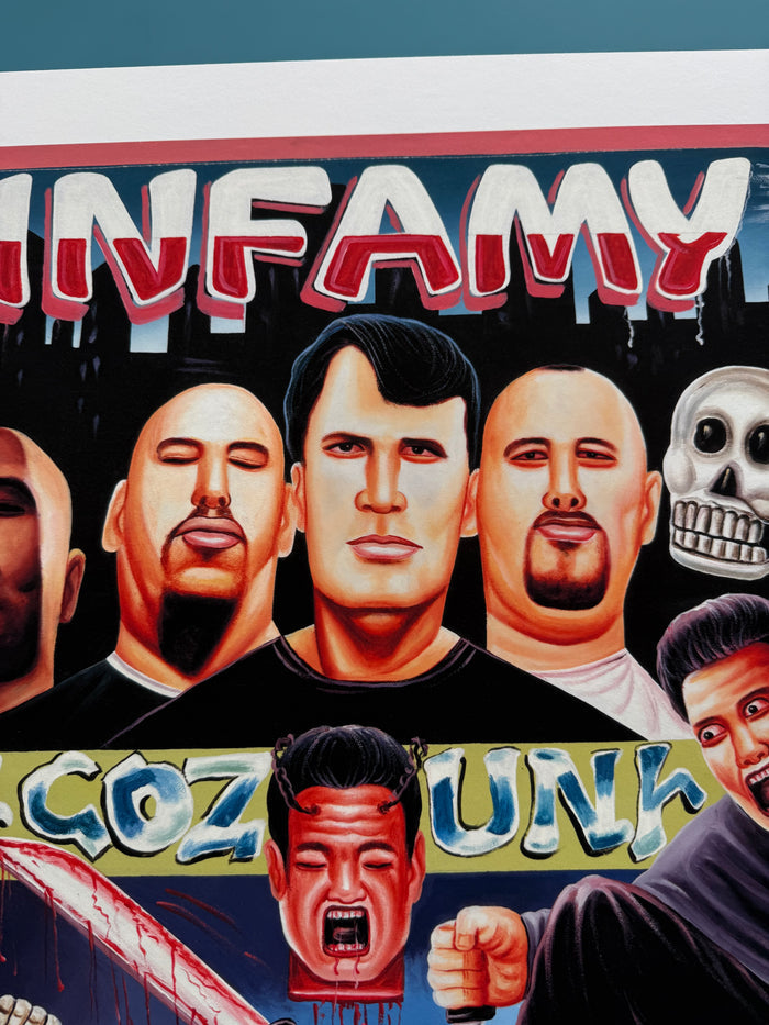 Infamy - Limited Edition Archival Giclée Print from Static Medium by Salvation