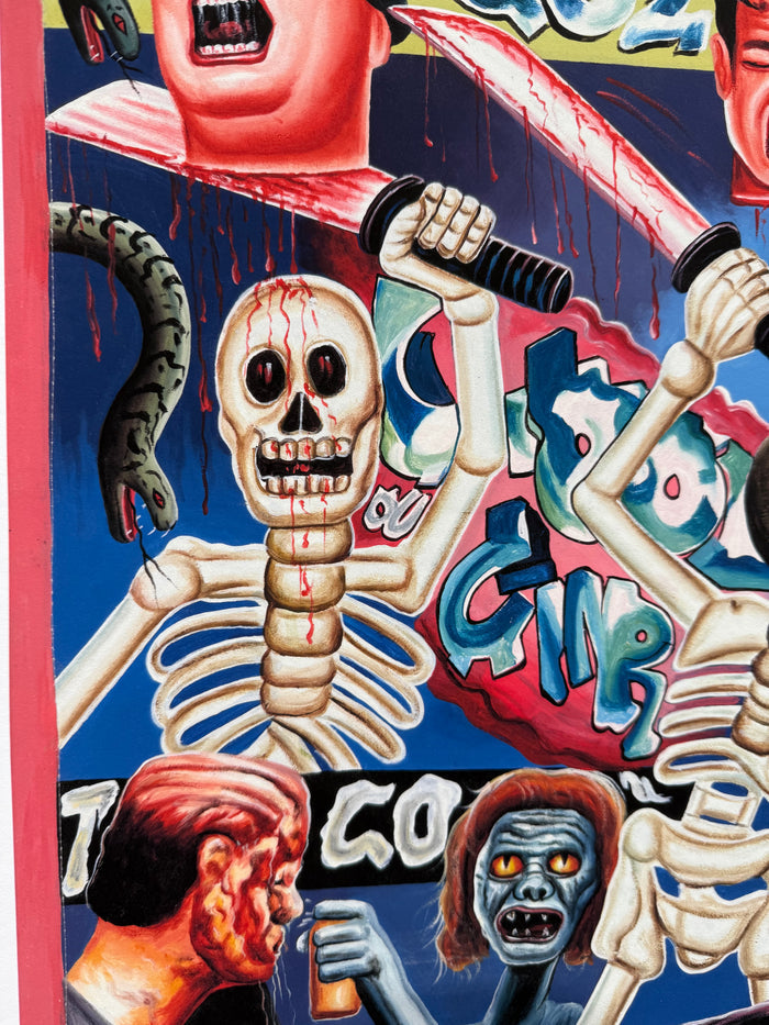Infamy - Limited Edition Archival Giclée Print from Static Medium by Salvation