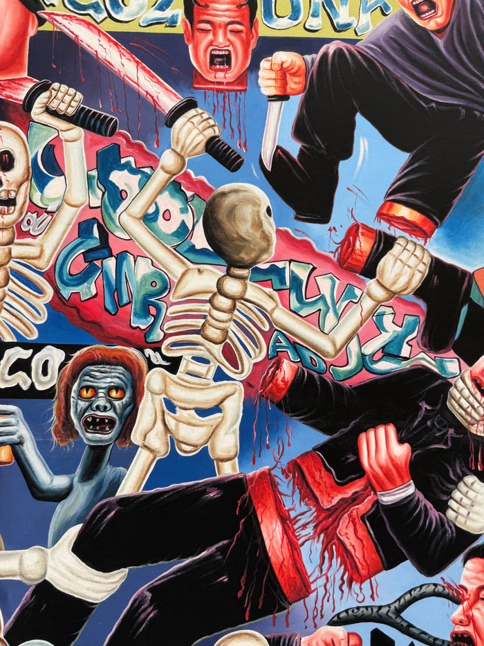 Infamy - Limited Edition Archival Giclée Print from Static Medium by Salvation