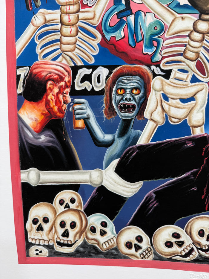 Infamy - Limited Edition Archival Giclée Print from Static Medium by Salvation