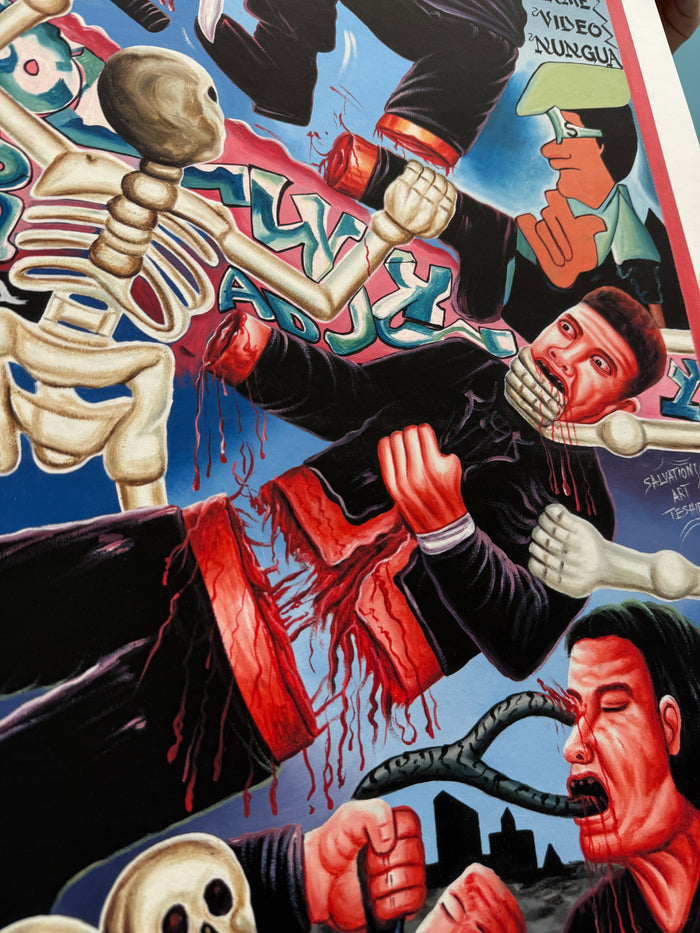 Infamy - Limited Edition Archival Giclée Print from Static Medium by Salvation