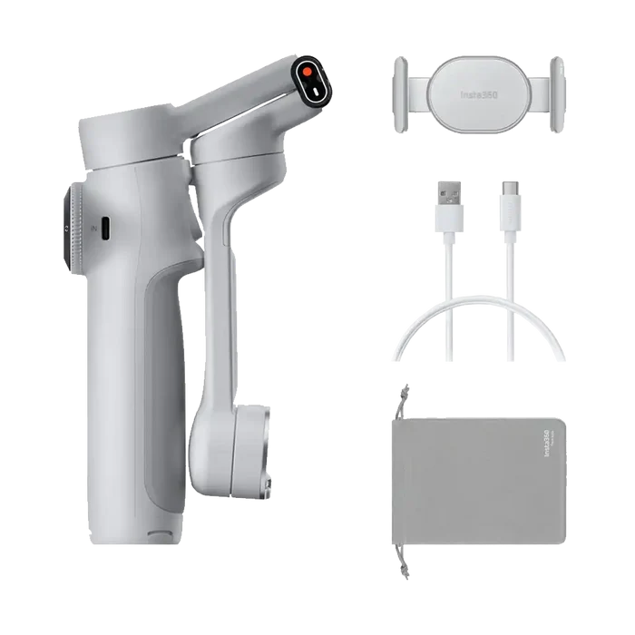 Insta360 Flow 2 Standard Bundle (Stone Gray)