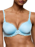 Jane Padded Heartshape Bra - Milky Blue