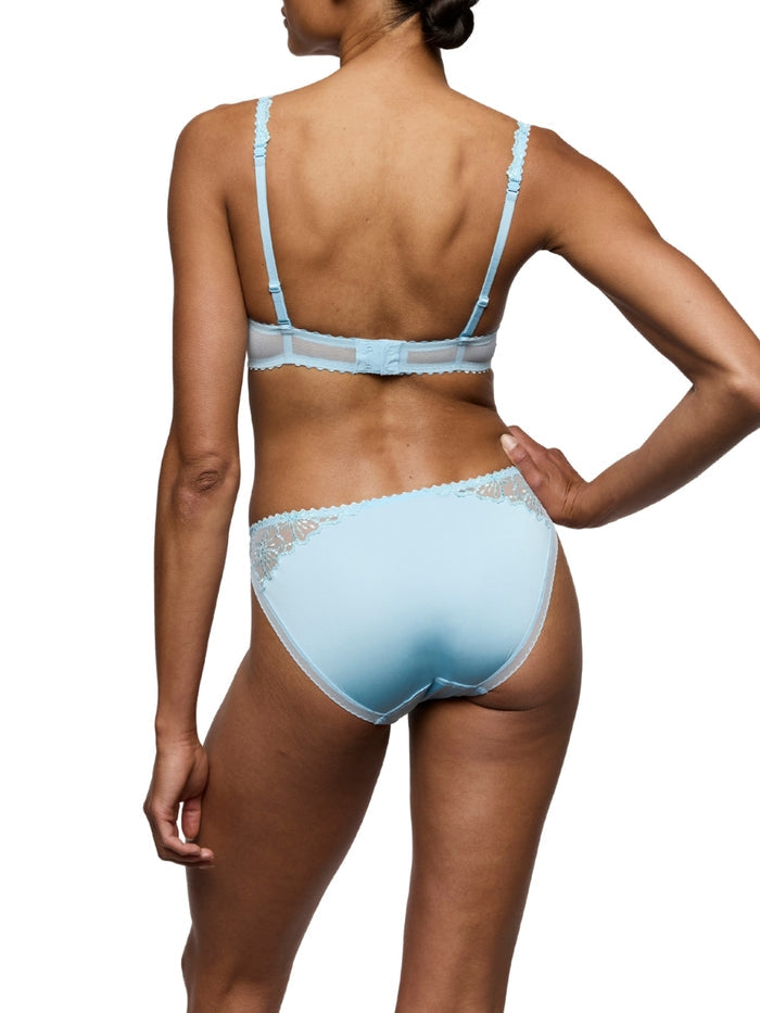 Jane Padded Heartshape Bra - Milky Blue
