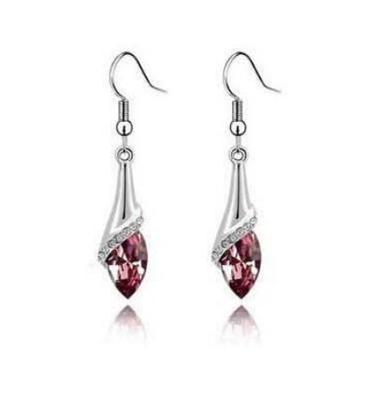 Jewelry Set - Earrings - Necklace and Bracelet Crystal Alloy