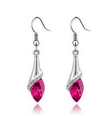 Jewelry Set - Earrings - Necklace and Bracelet Crystal Alloy