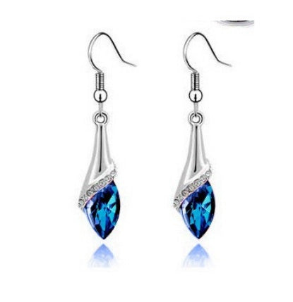 Jewelry Set - Earrings - Necklace and Bracelet Crystal Alloy