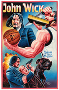 John Wick - Limited Edition Archival Giclée Print by Heavy J