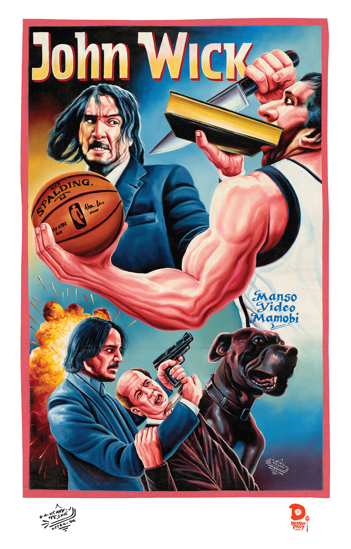 JOHN WICK (High Quality Print) - Heavy J