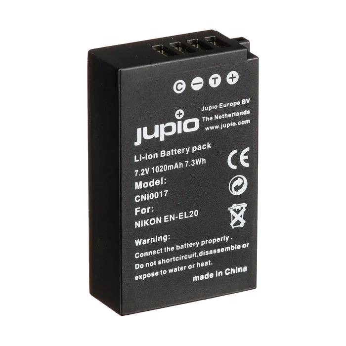 Jupio 1020mAh Battery for Nikon EN-EL20A