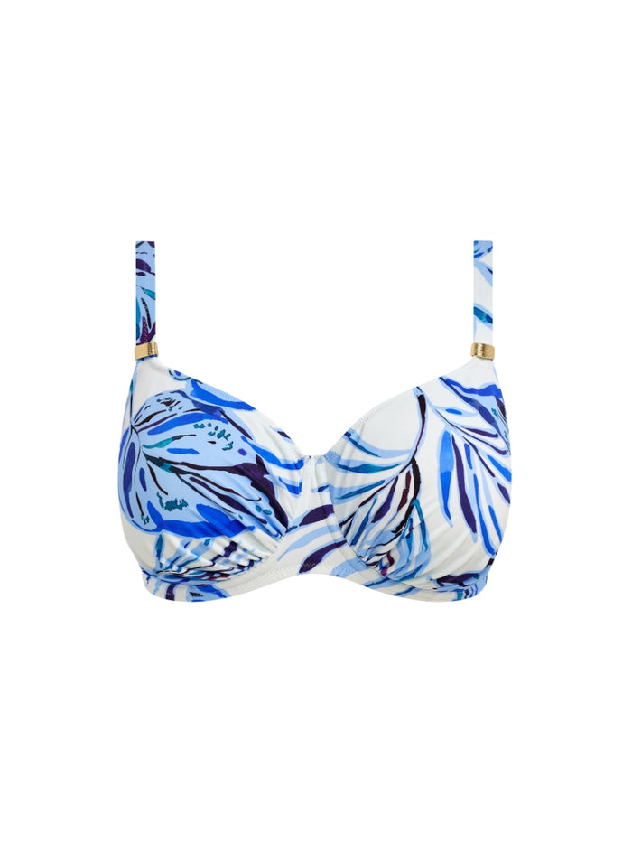 Kefalonia Full Cup Bikini Top - Tranquil Blue