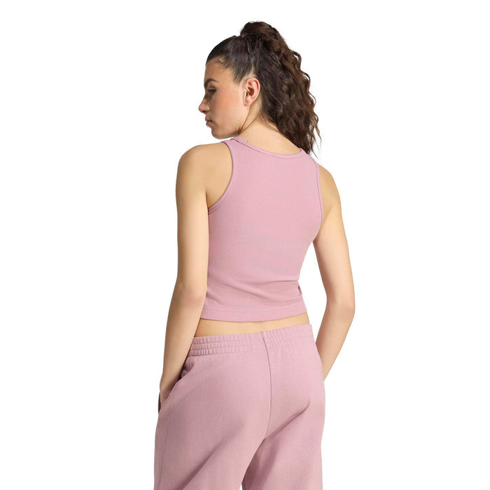 ADIDAS KIT SMALL LOGO RIB TANK Top Women's