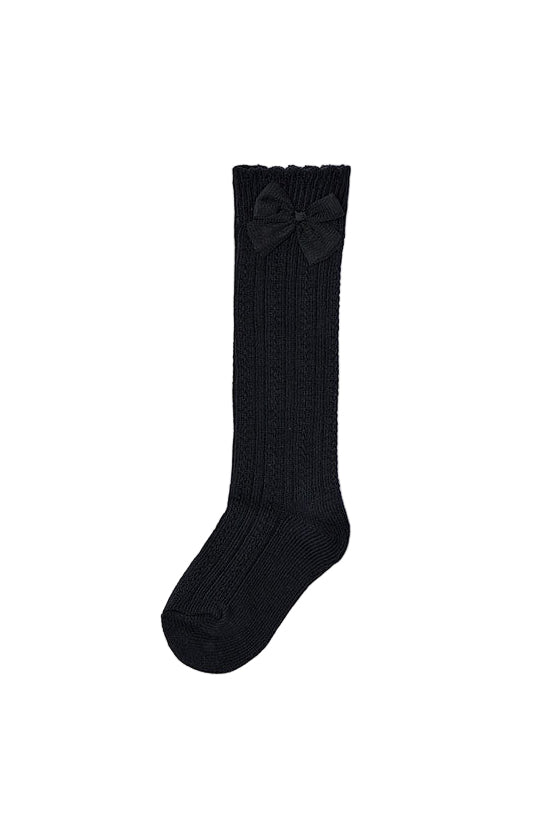 Knee High Bow Socks