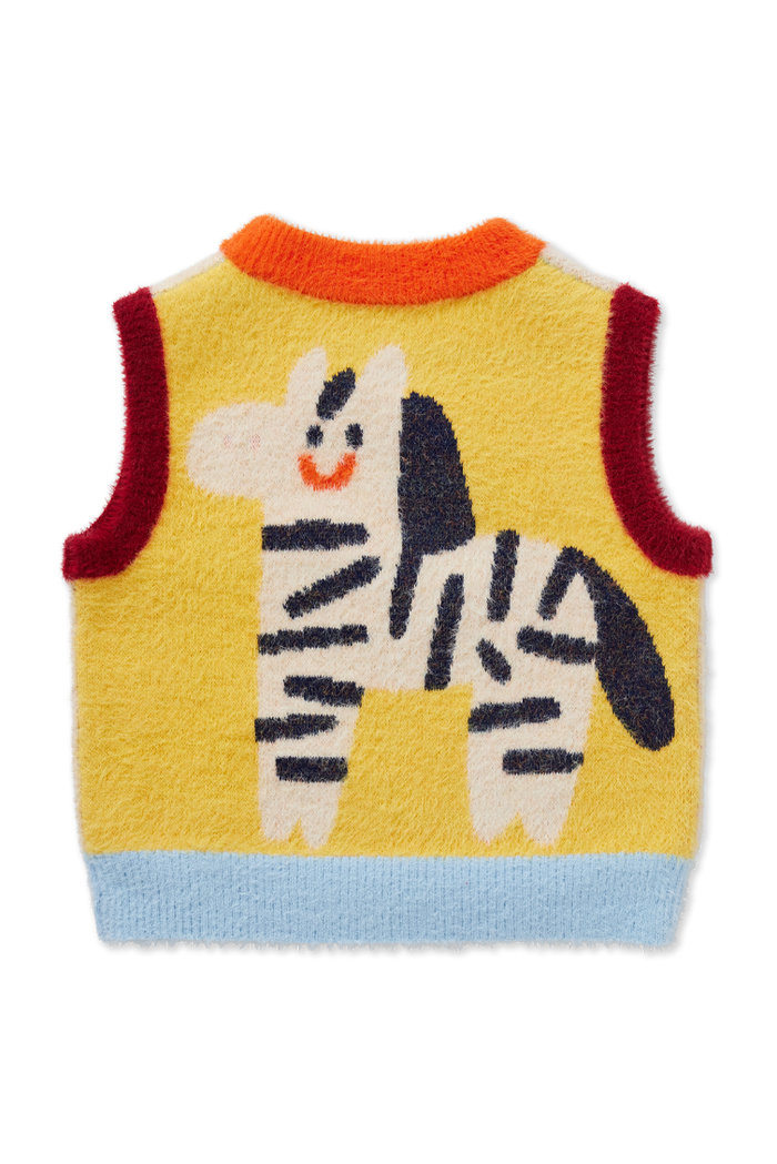Knit Vest - Zoo Crew