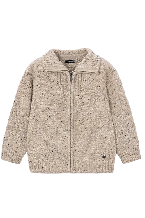 Knit Zip Sweatshirt