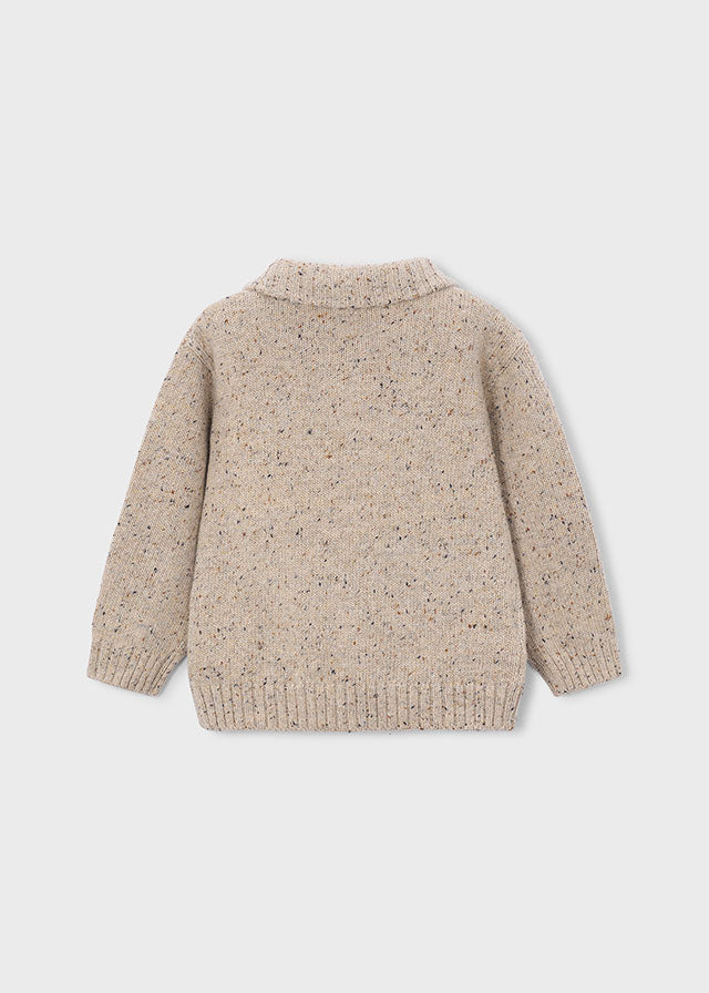 Knit Zip Sweatshirt