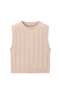 knitted sweater vest